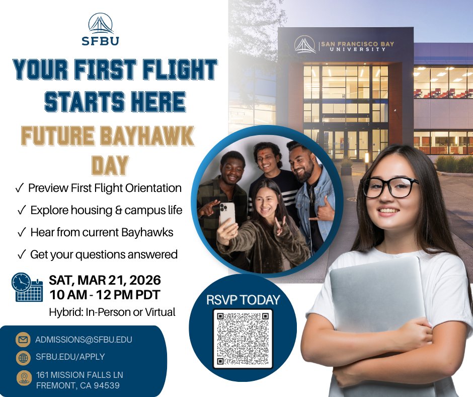 San Francisco Bay University tweet media