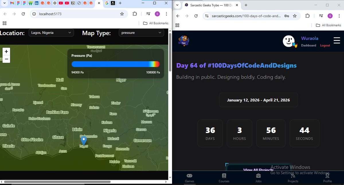 wu_ra_leeh's tweet image. Day 64 of #100DaysOfCodeAndDesigns with the Sarcastic Geeks Trybe @sarcasticgeek4u

Today was mostly about styling and refining the UI