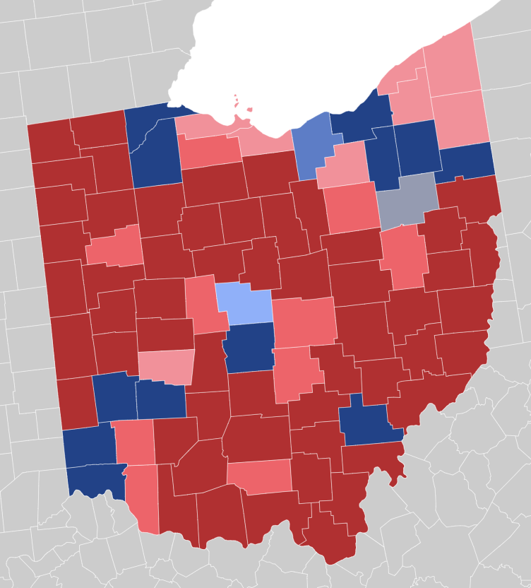 walkeri141's tweet photo. Ohio after Vivek runs on a platform of killing MACtion https://t.co/2BPJP2SqkB