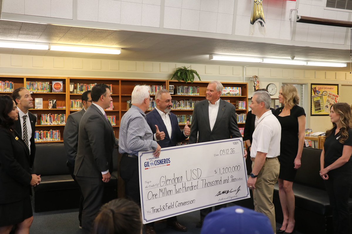 Rep. Gil Cisneros tweet media