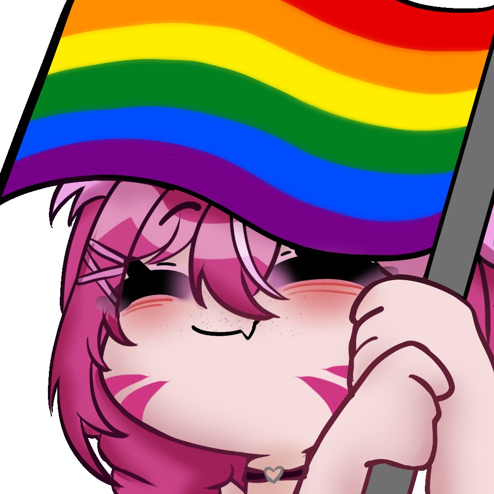 ReynardFoxBerry's tweet photo. Everyone is welcome in the Berry Fam! 🏳️‍🌈✨

Unless you're a bigoted POS, then this is not for you. Just be so kind and mind your own business, thank you very much!

New emote, yippie! c:
Thank you @/LucyLuVT! 🩷

#ReynArt #emotes https://t.co/CT3ozqnxDj