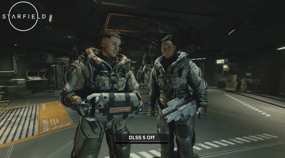 Starfield DLSS 5 on/off