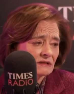 andygstudios's tweet image. Cherie #Blair, The Haggered looking #GargOIL wife of Tony Blair 

wearing this months EVIL #wrinkles, while Tony features the #haunted hollowed out eyes look.  You are the #evil you represent you spiteful harridan #ID!.