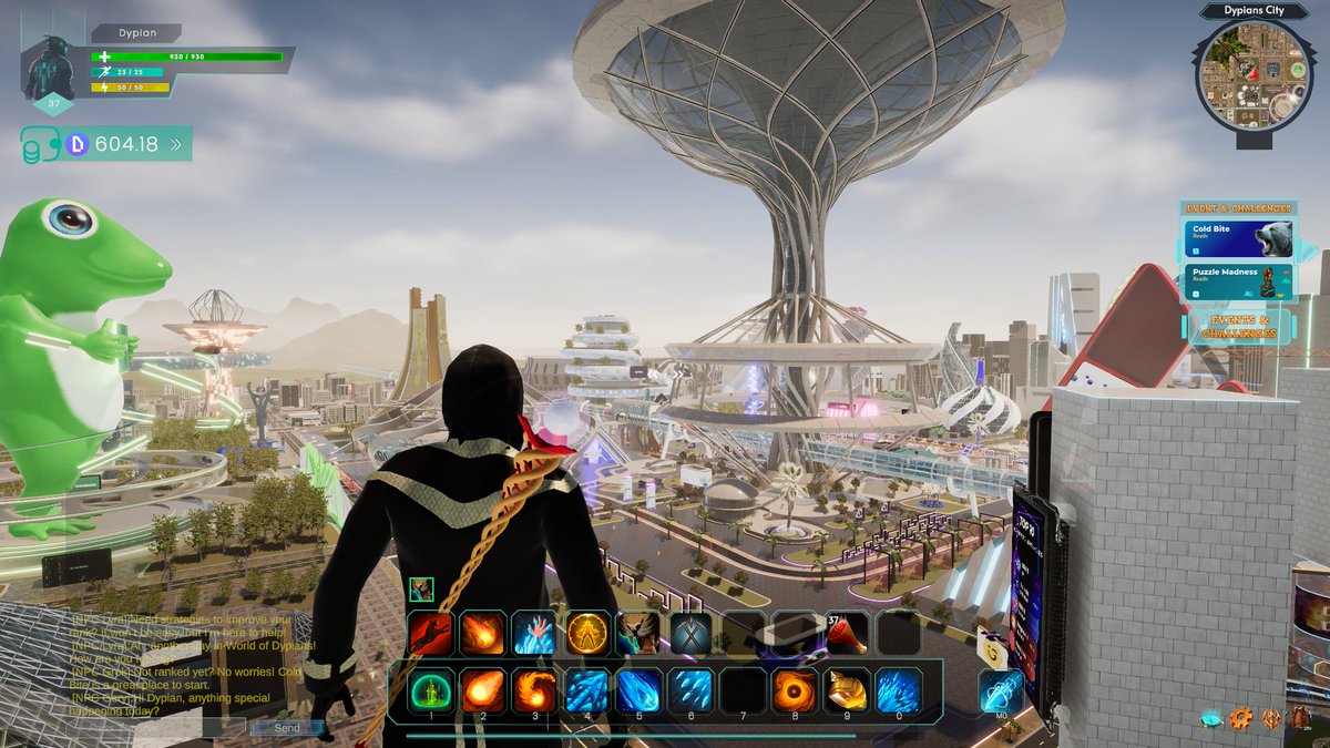 🏙 Every building you see? A partner. 

Every logo? A real Web3 project with a presence inside the game.

Dypians City is the most partnered metaverse in Web3.