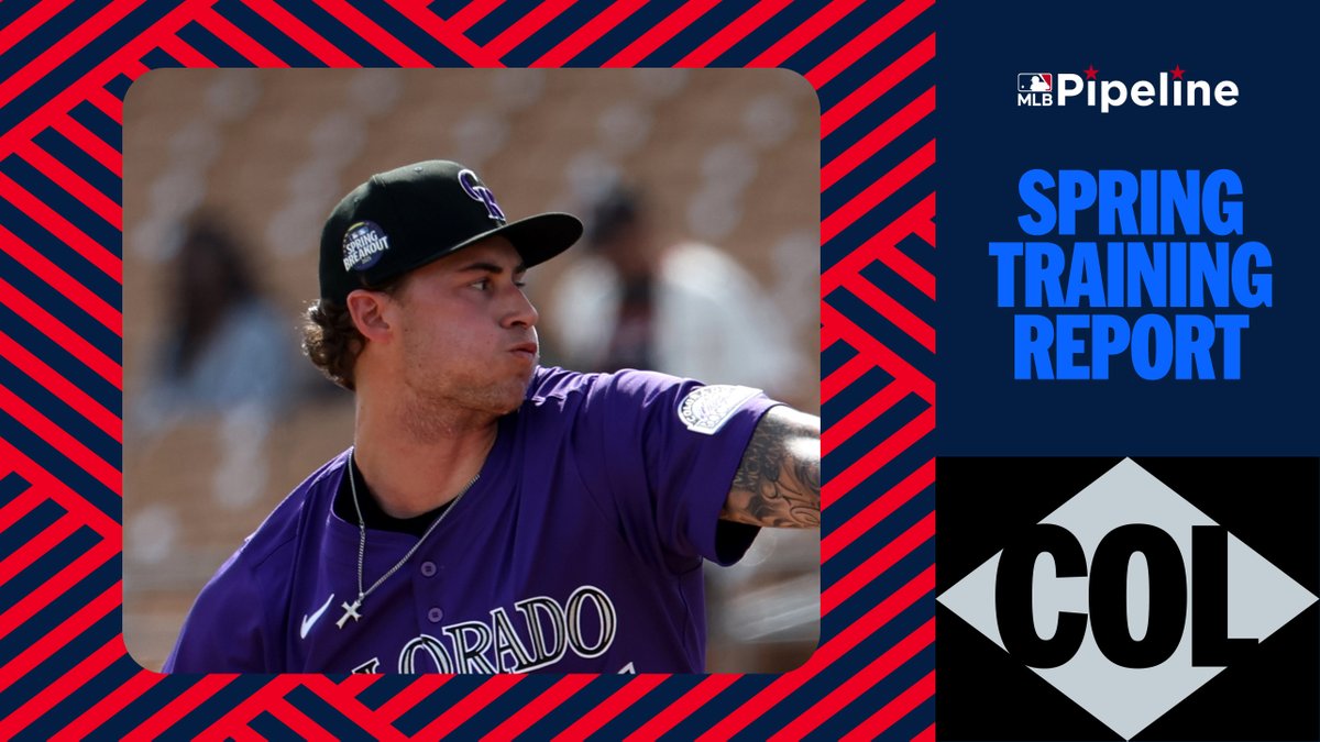 Coming off a historically bad pitching season, the #Rockies' new regime is focused on run prevention.

Down on the farm, 2024 No. 38 overall pick Brody Brecht headlines a group that could help them do just that: atmlb.com/4shQGZp