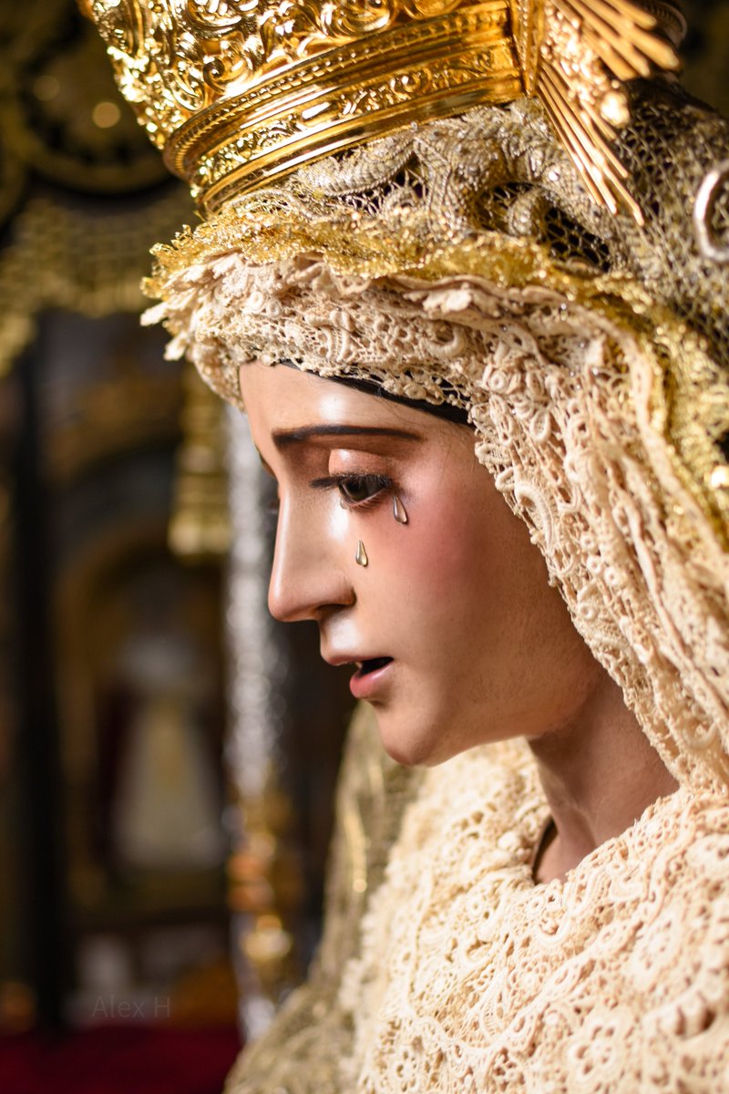 María Santísima del Refugio en su paso de palio. (2/2)