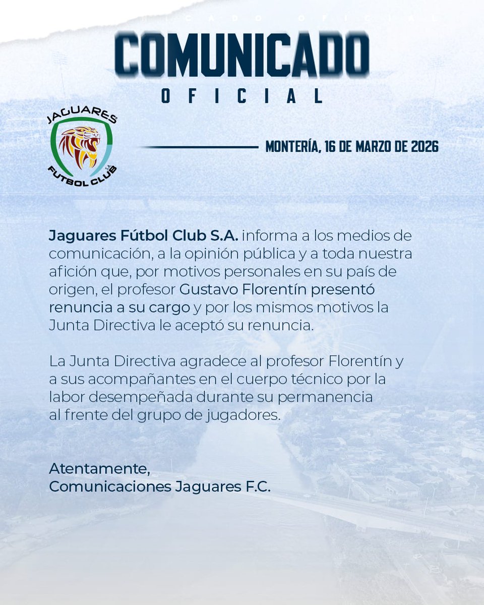 Jaguares de Córdoba tweet media