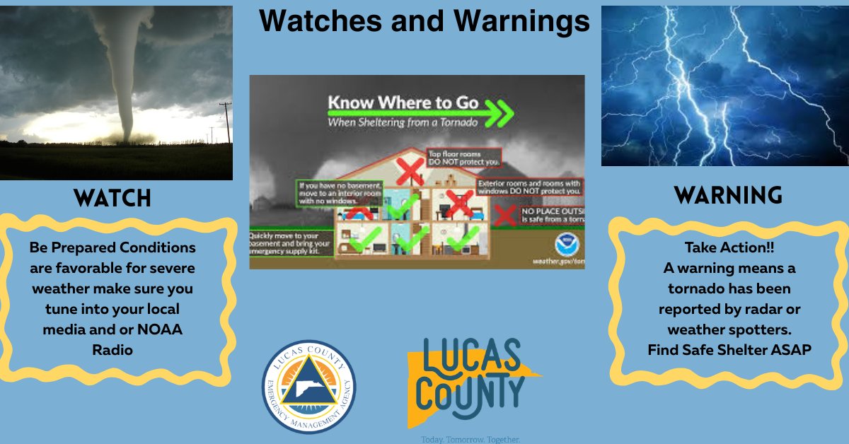 Lucas County EMA tweet media