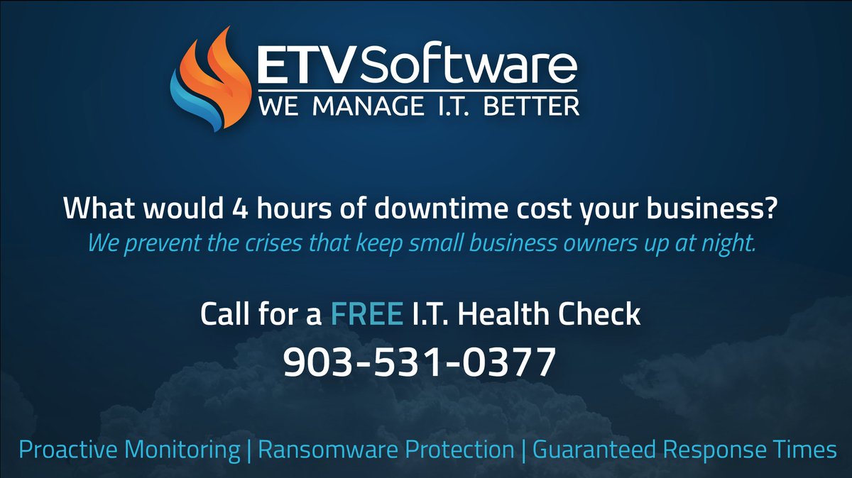 ETVSoftware's tweet photo. Let us take a look and make sure you are good! https://t.co/7pFaE0Aw4Y