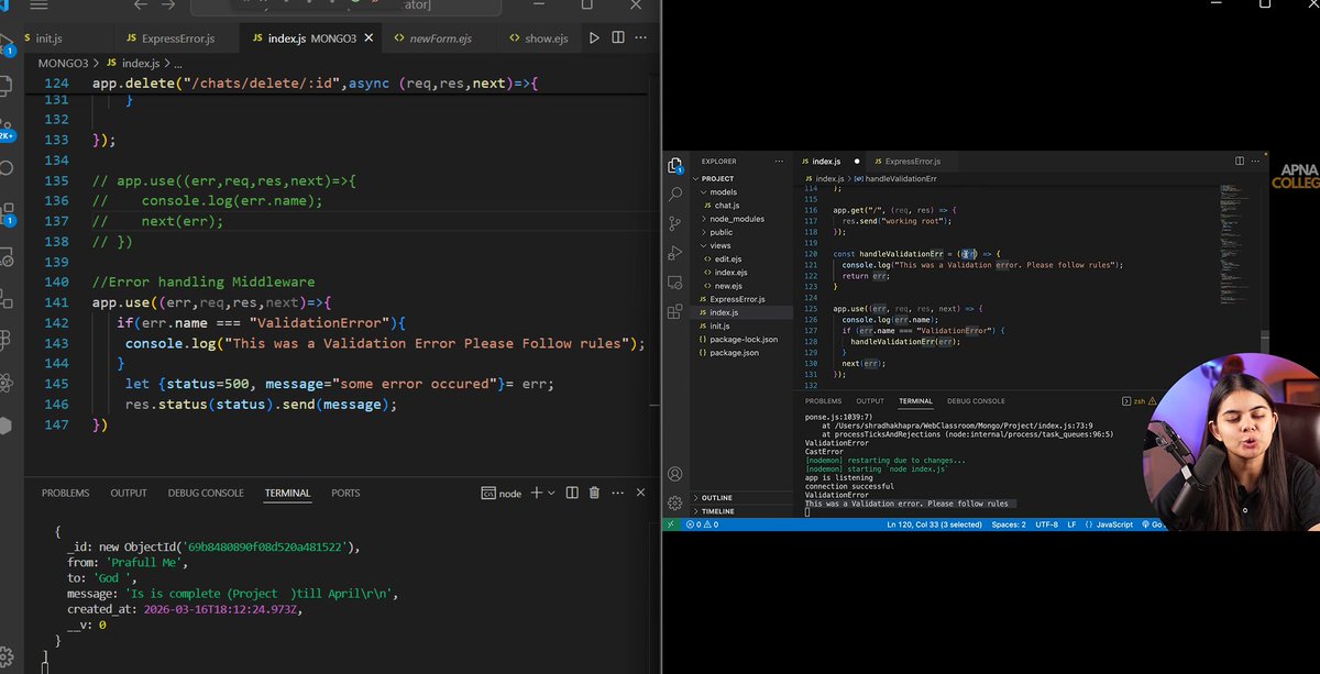 PrafullKum41350's tweet photo. day 20 of  #90daywebD_dsa consistency challenge          - completed chap 51 of fullstack  course https://t.co/EbKC1QwfR5