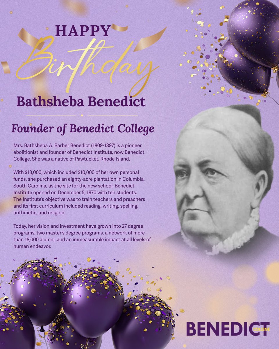 Benedict College tweet media