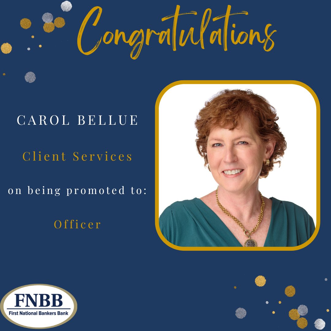 First National Bankers Bank tweet media