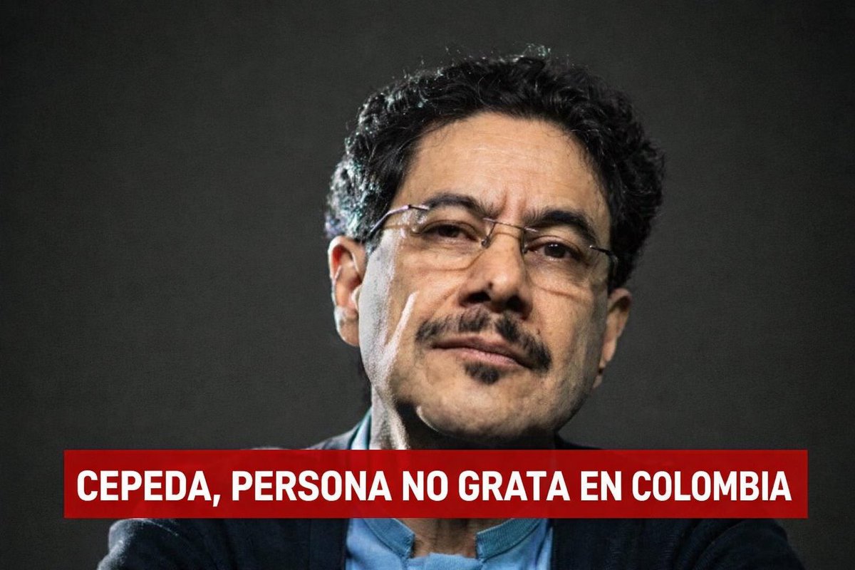 ¿Estás de acuerdo?
Ivan Cepeda declarado persona no GRATA en Colombia 🇨🇴 RT