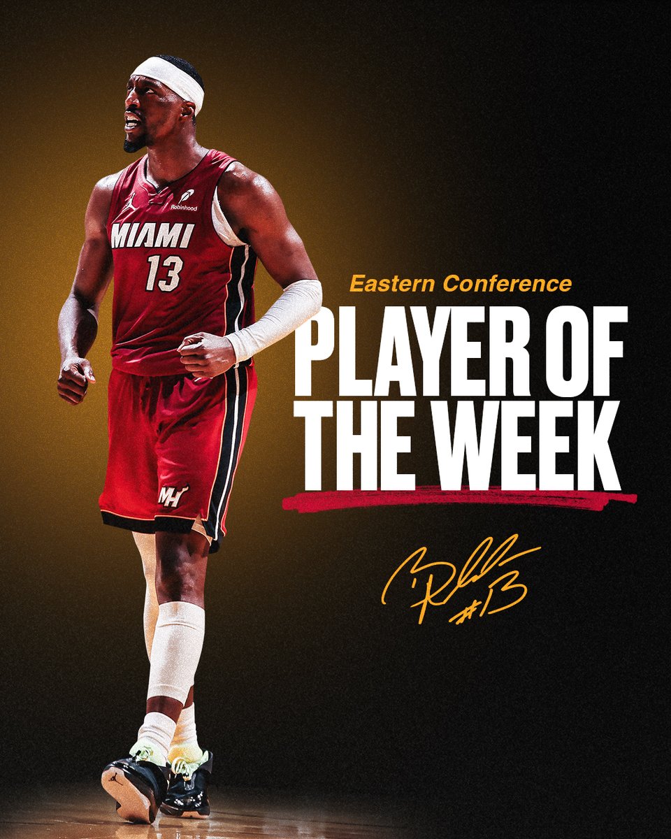 83 reasons why Bam is Eastern Conference Player of the Week 💥