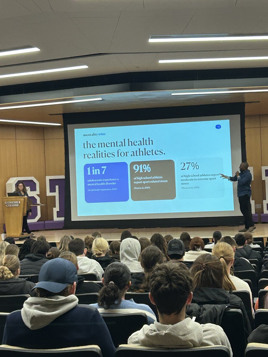 Stonehill Athletics tweet media