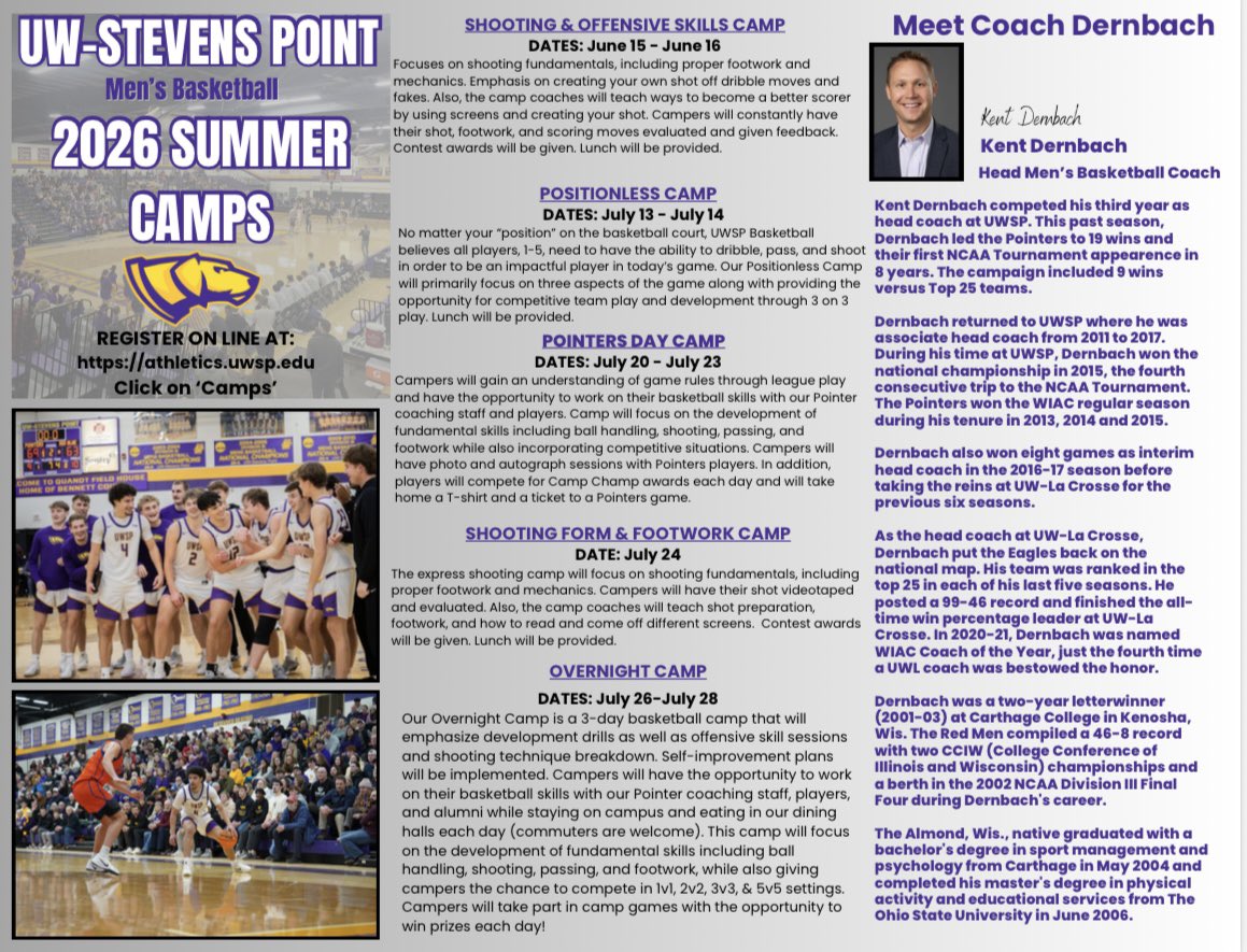 UW-Stevens Point Men’s Basketball🏀 tweet media
