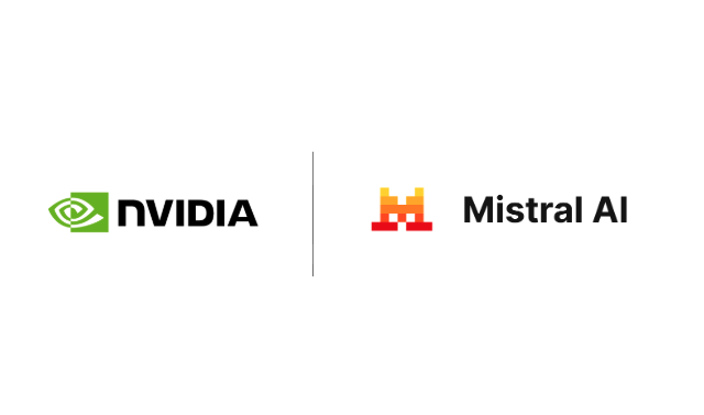 NVIDIA and Mistral logos