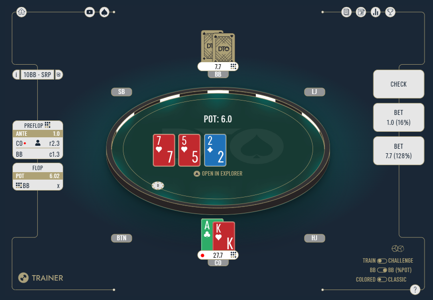 DTO Poker Trainer tweet media