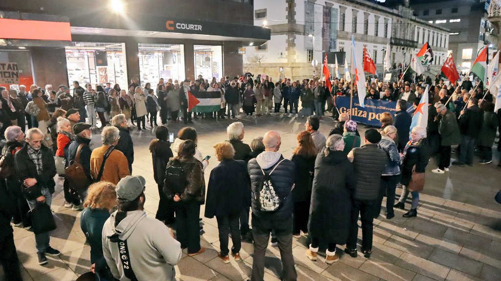 bngvigo's tweet image. 📢 Non á guerra, en defensa da paz e da soberanía dos pobos

O BNG apoiamos en #Vigo a mobilización da Plataforma Galiza pola Paz fronte á escalada bélica e contra as agresións imperialistas