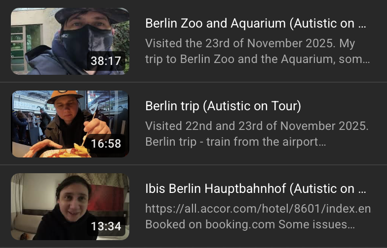 Autistic On Tour tweet media
