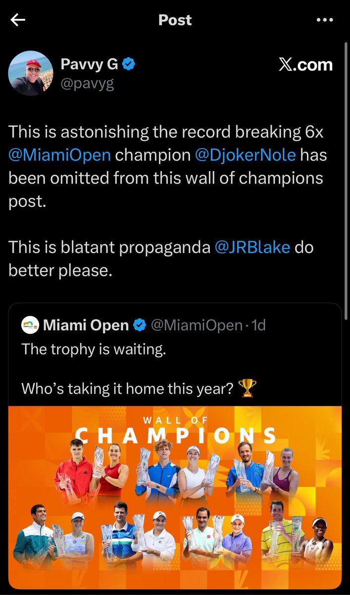 Myles David tweet media