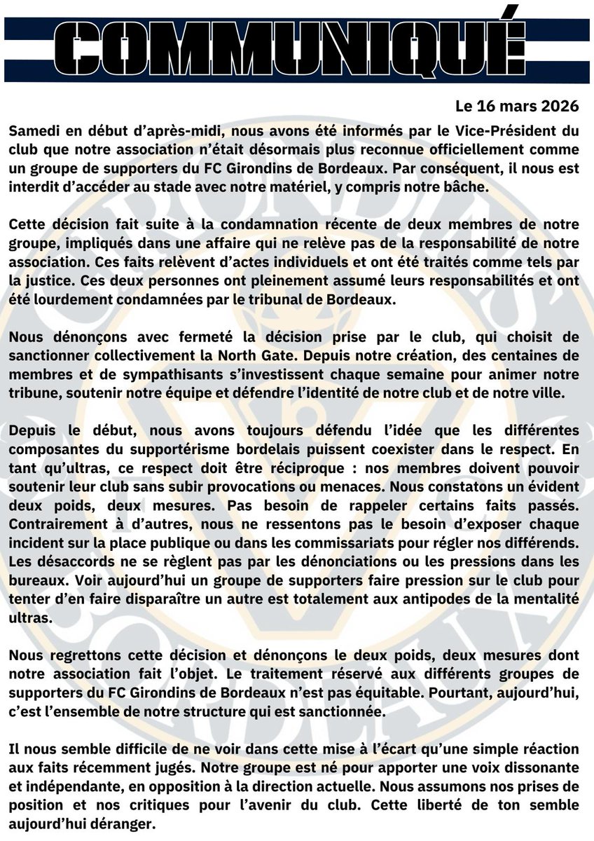 North Gate Bordeaux tweet media