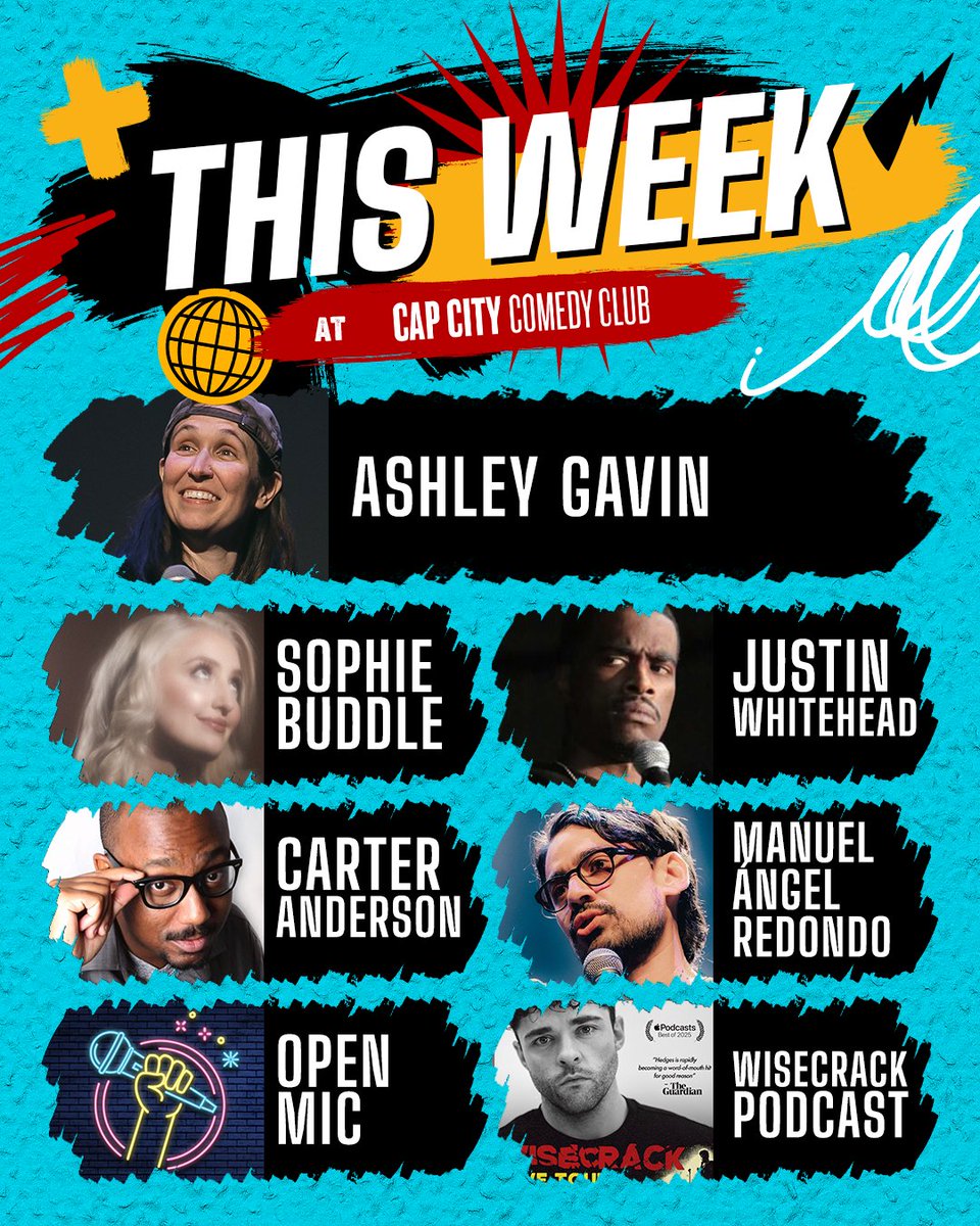 Cap City Comedy Club tweet media