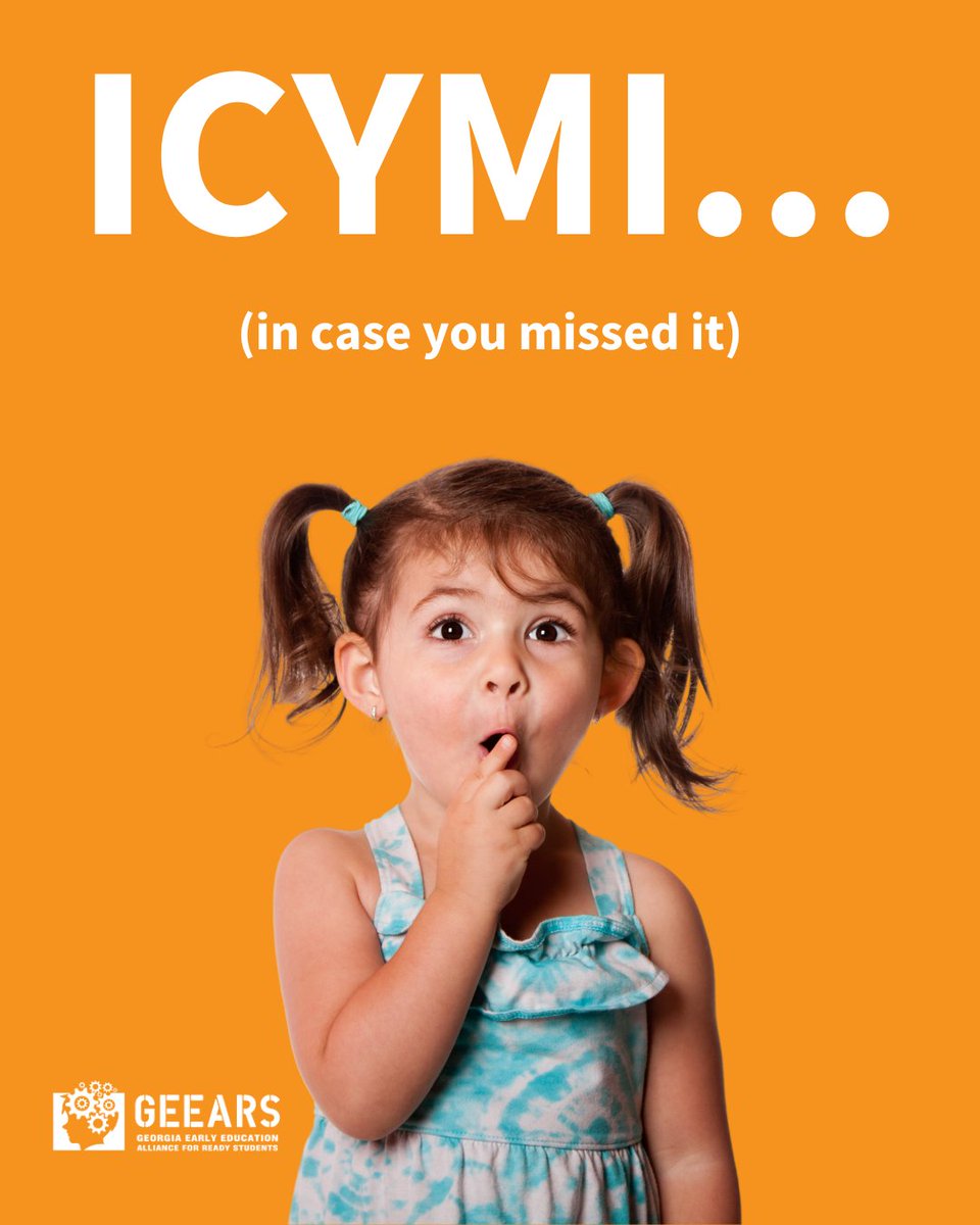 GEEARS: GA Early Ed Alliance for Ready Students tweet media