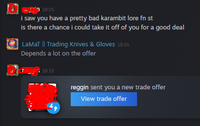 LaMaT || Buying - Trading Skins tweet media