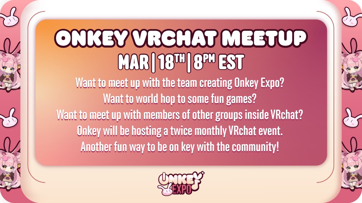 OnKey Expo - First US East Coast Vtuber Convention tweet media