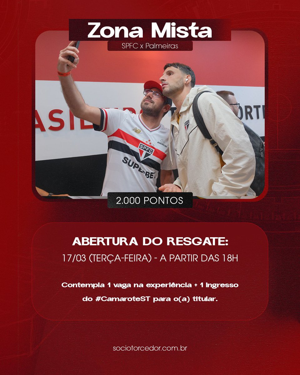 Sócio Torcedor | São Paulo FC tweet media