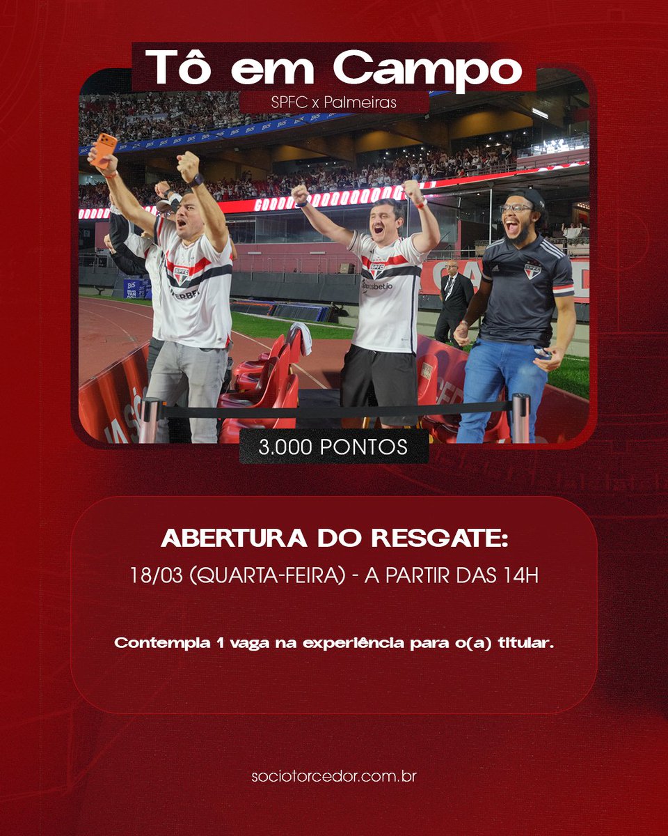 Sócio Torcedor | São Paulo FC tweet media