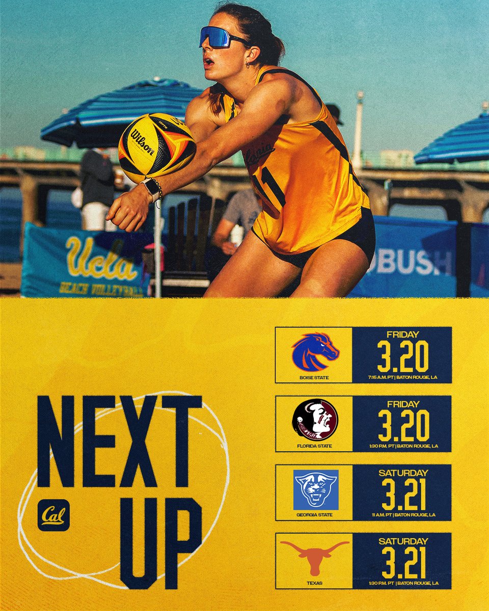 Cal Beach Volleyball tweet media