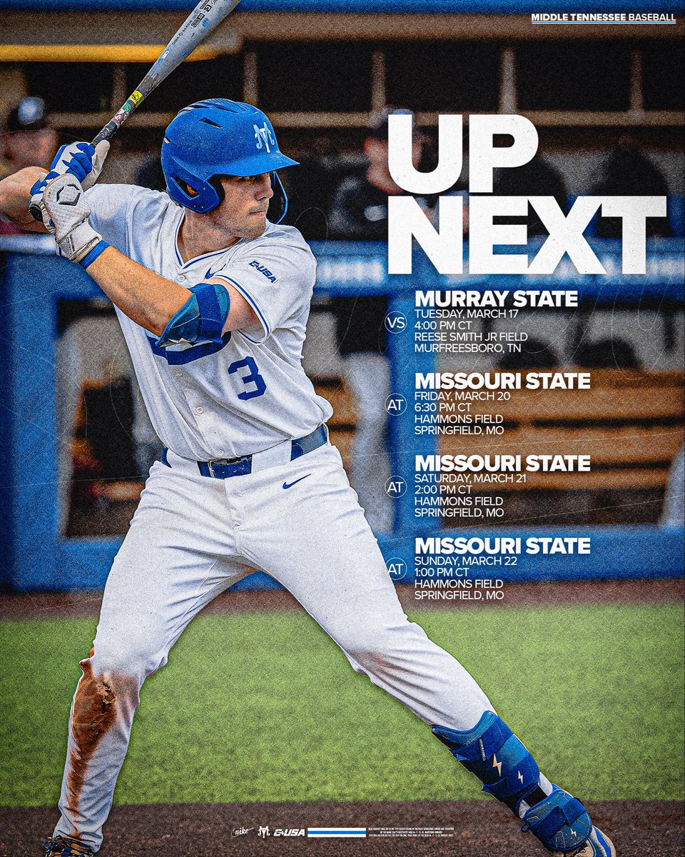 Middle Tennessee Baseball tweet media