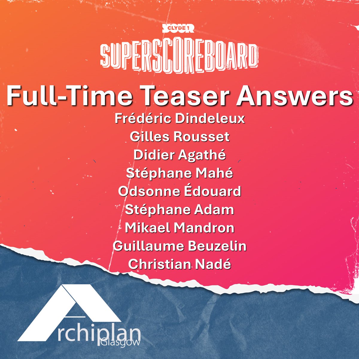 Clyde 1 Superscoreboard tweet media