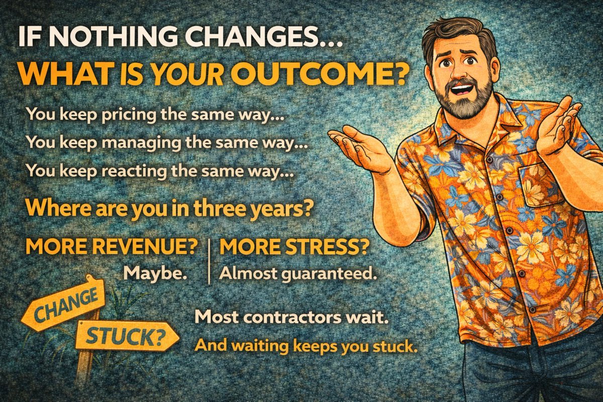 SPFAdvisor's tweet photo. You’re already investing in the SPFA Convention.
Flights. Hotel. Time away from jobs.

Most contractors leave with ideas.
Then the next week hits and nothing changes.

Ideas don’t fix businesses. Systems do.
Join From Technician to Entrepreneur – March 22 and leave with a plan. https://t.co/Cy3zsI4C7c