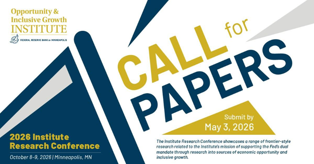 Opportunity & Inclusive Growth Institute tweet media