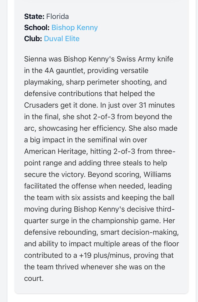 Sienna Williams tweet media