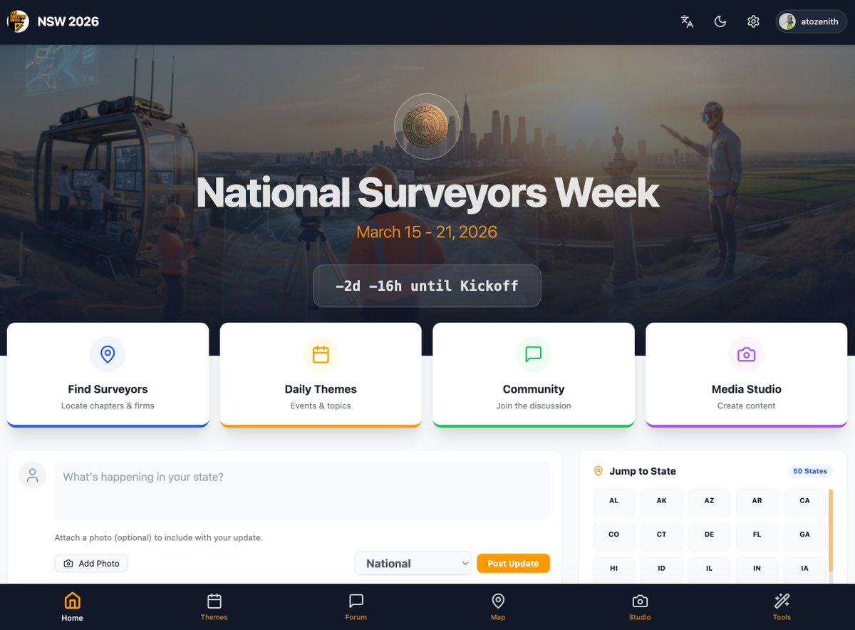 LandSurveyorsU's tweet image. Check out the NSW Website for #NationalSurveyorsWeek nsw.on.websim.com/There are polls and a  forum and quick ways to celebrate #surveying publicly and bring much needed attention to the profession.