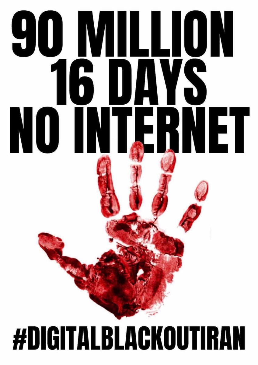 idanls's tweet photo. Iran’s blackout cannot silence the people forever.
#DigitalBlackOutIran‌ https://t.co/59PR7ayKnT