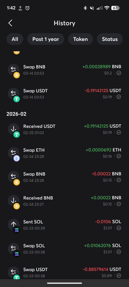 fahimtecz's tweet photo. Exploring the power of @CwalletOfficial
Fast swaps, multi-chain support, and smooth transactions all in one place. Managing crypto like BNB, USDT, ETH, and SOL has never been easier.
Simple. Secure. Efficient.
#Crypto #CwalletOffical #web3wallet https://t.co/s4QmIvRvAN