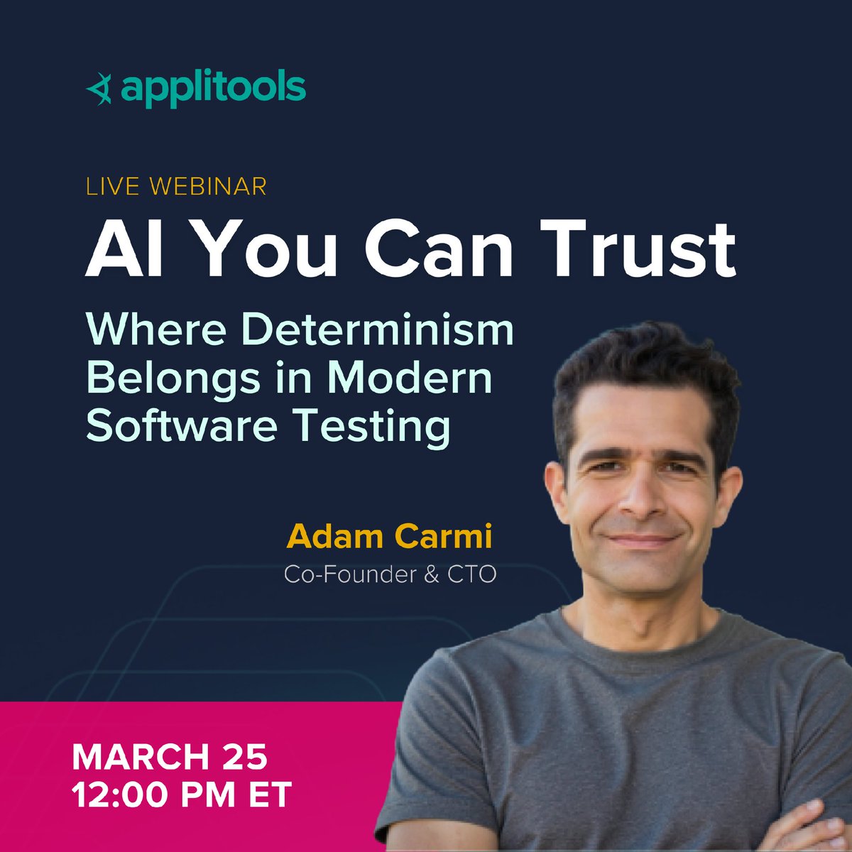 Applitools tweet media