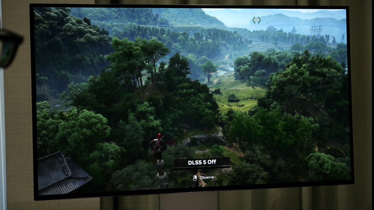 TheRAFITI69's tweet image. Assassin’s Creed Shadows usando DLSS 5

Contiene una especie de filtro fotorrealista. Tecnología exclusiva de PC.

Se espera que podría llegar a Black Flag Remake.

¿Te convence?

Via Digital Foundry