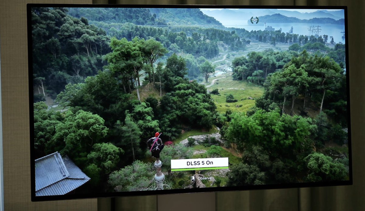 TheRAFITI69's tweet image. Assassin’s Creed Shadows usando DLSS 5

Contiene una especie de filtro fotorrealista. Tecnología exclusiva de PC.

Se espera que podría llegar a Black Flag Remake.

¿Te convence?

Via Digital Foundry