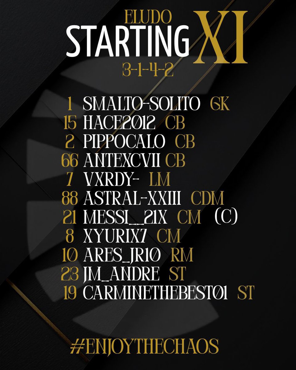 Chaos XI tweet media