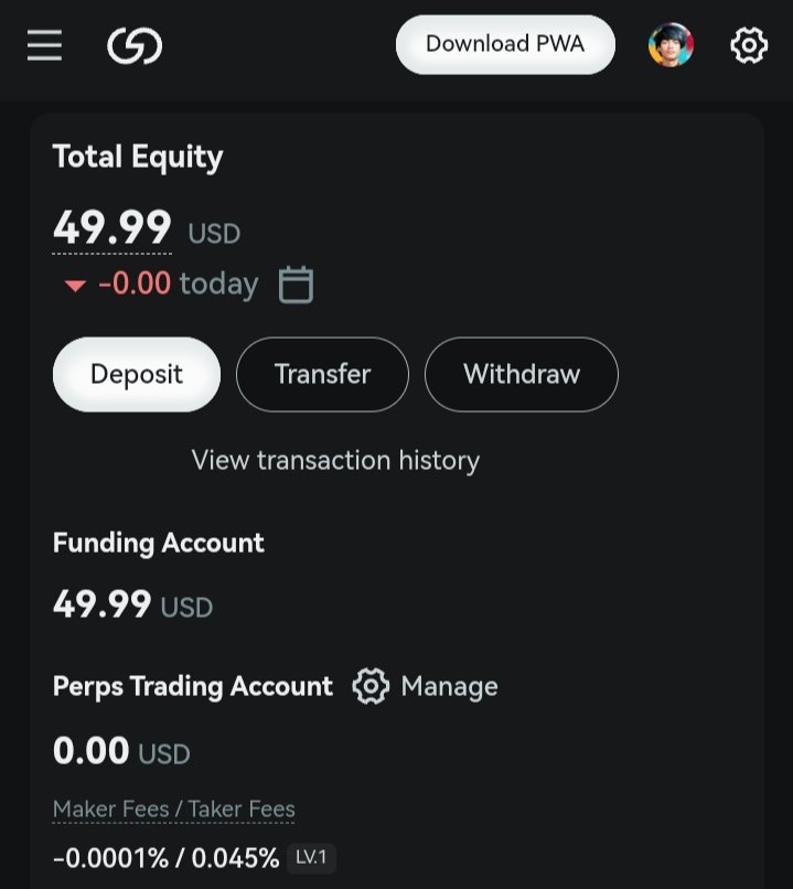0xMan96's tweet photo. Hi @Grvt_io,
Thank you for the update. I’m happy to see the reward from the One Balance Meme Campaign has been credited to my account.
I look forward to continuing to use the platform.
#GRVT #OneBalance #MemeCampaign
https://t.co/uv38AO7PmN https://t.co/df7VNOEm3R