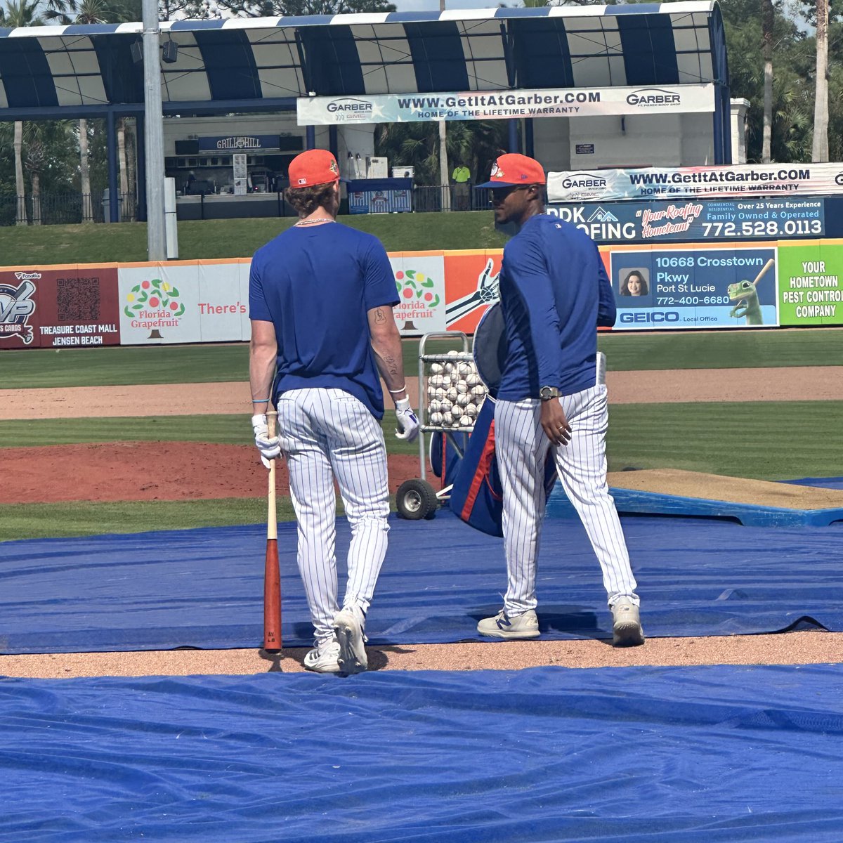 Champions on Coney Island to building something special in Queens.

Great to see Gilbert Gómez and Carson Benge together in Port St. Lucie today. <a href="/BKCyclones/">Brooklyn Cyclones</a>