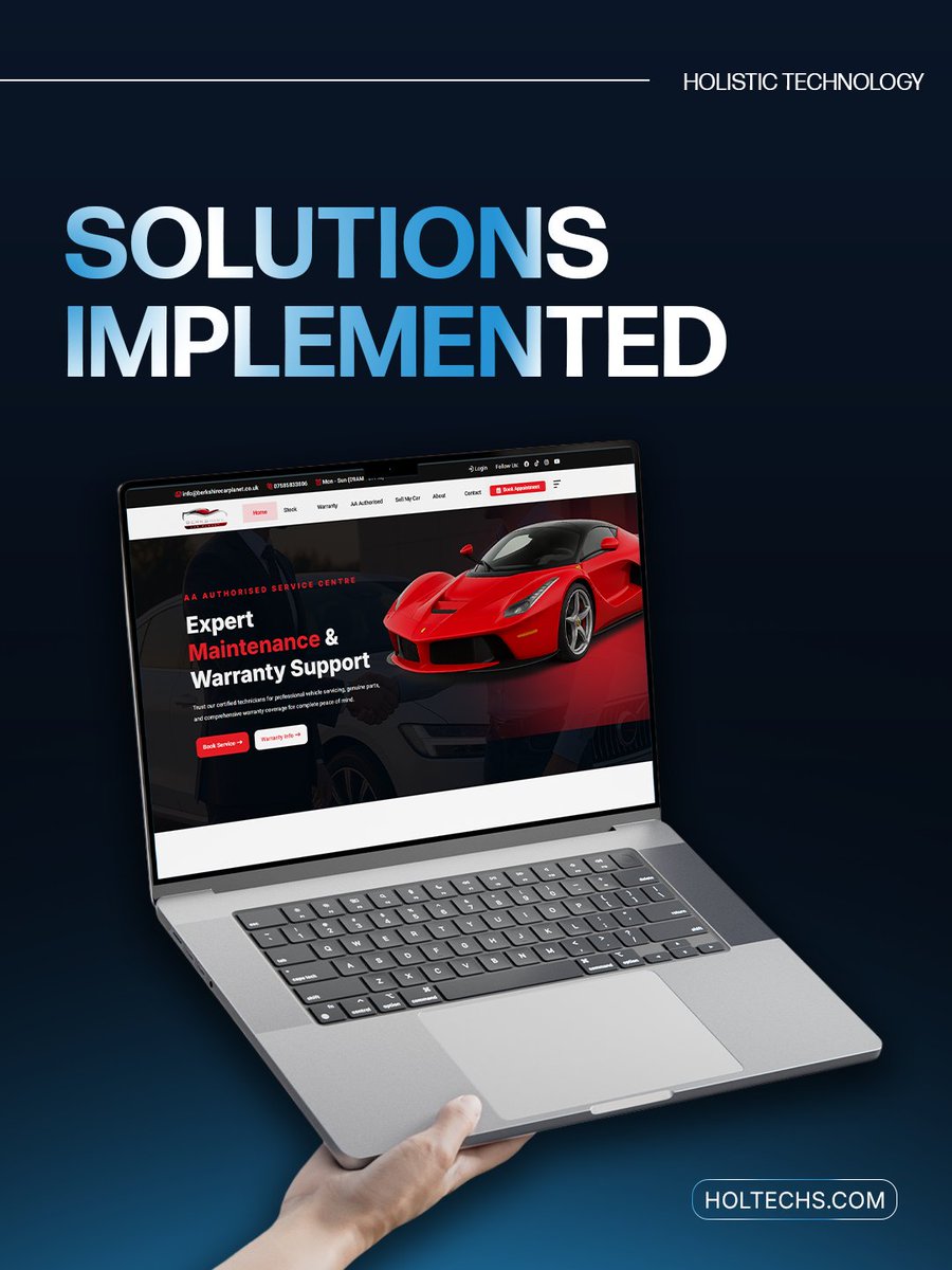 holtechs's tweet photo. Empowering businesses with seamless digital experiences that connect, automate, and grow.

#HolisticTechnology #DigitalSolutions #Automation #SmartIntegration https://t.co/worhd3B14p
