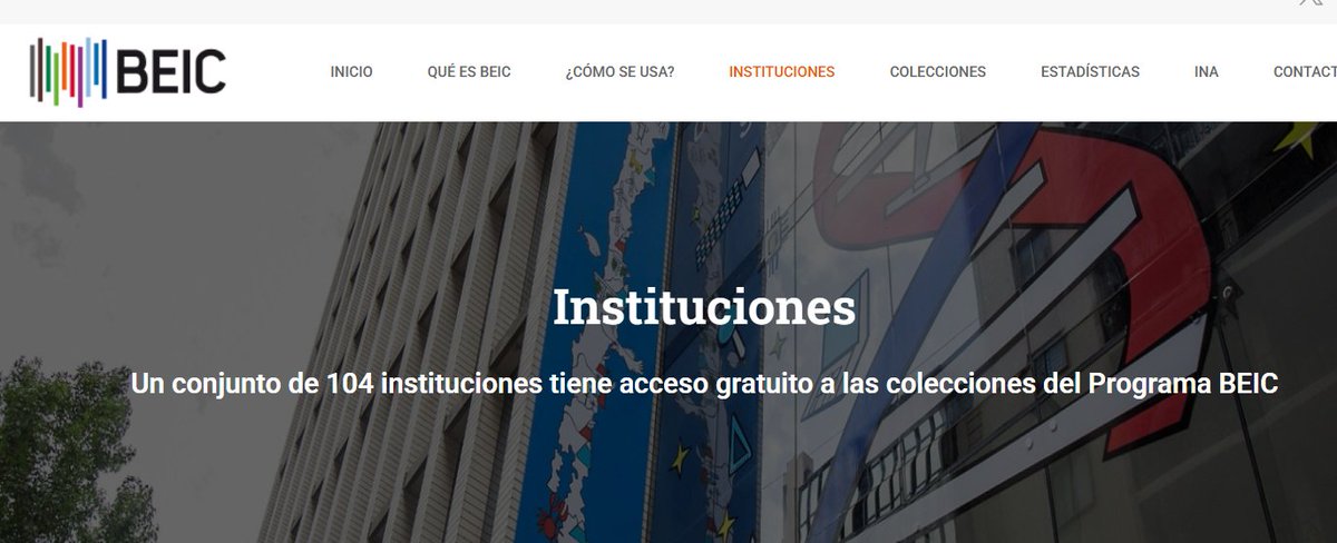 Biblioteca Electrónica de Información Científica tweet media