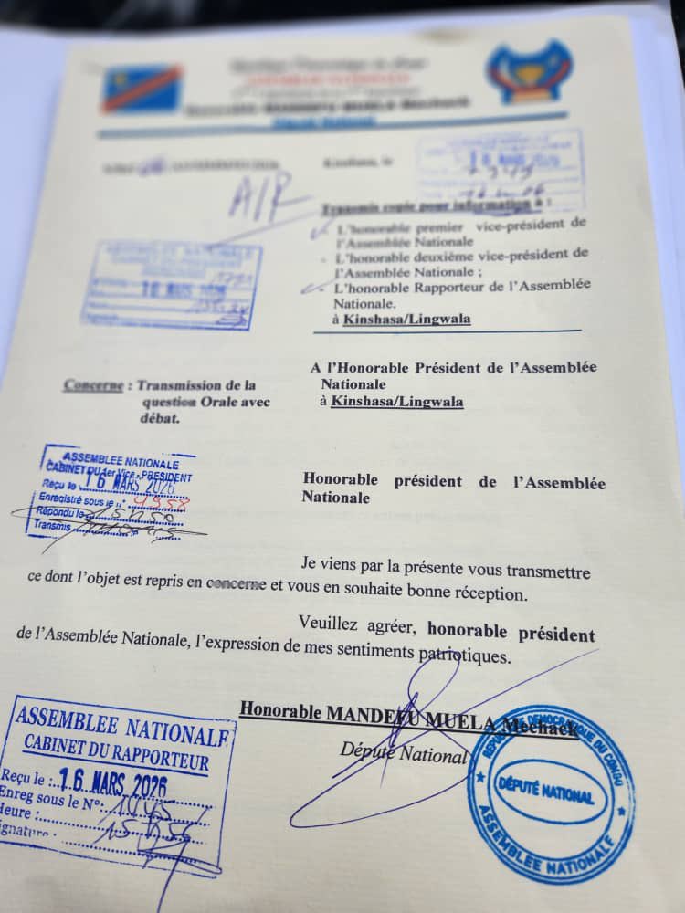 Hon. Mechack MANDEFU tweet media